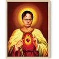 thumbnail image 1 of HAUS AND HUES The Office Dwight Schrute Poster, The Office TV Show Wall Art and Funny Posters, The Office TV Show Merchandise, Dwight The Office 12x16 - Framed Beige, 1 of 5