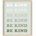 thumbnail image 1 of HAUS AND HUES Positive Quotes Wall Decor - Be Kind Poster Quotes Wall Art, Kindness Quote Affirmation Wall Decor, Cute Quote Posters for Teen, Cute Posters Encouragement (16" x 20" Framed Beige), 1 of 6