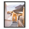 thumbnail image 1 of HAUS AND HUES Posters of Beach Scenes and Wall Art of Italy - Beautiful Scenery Wall Art and Lake Beach Decor | Mediterranean Wall Art of Italian Landscape Picture (16" x 20" Framed Black), 1 of 6