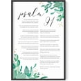 thumbnail image 1 of HAUS AND HUES Psalm 91 Wall Art -Bible Verses Wall Art, Religious Wall Quotes Bible Verse, Artwork With Scripture, Individual Posters Bible Verses Wall Decor, Christian Art Print (Unframed 24"x36"), 1 of 6