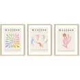 thumbnail image 1 of HAUS AND HUES Set of 3 Danish Pastel Wall Decor Framed - Matisse Wall Art, Danish Pastel Aesthetic, Danish Pastel Room Decor Aesthetic, Pastel Room Decor Aesthetic (Beige Framed, 12x16), 1 of 6