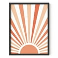 thumbnail image 1 of HAUS AND HUES Sun Art Prints Mid Century Modern Wall Decor - Terracotta Sun Poster and Boho Sun Wall Decor | Boho Prints Terracotta Decor | Mid Century Modern Boho Wall Decor UNFRAMED 12" x 16", 1 of 6