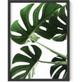 thumbnail image 1 of HAUS AND HUES Tropical Leaf Painting and Botanical Wall Art - Green Leaf Pictures and Leaf Prints Wall Art | Modern Botanical Prints Botanical Wall Decor Plant Pictures Wall Art UNFRAMED 12" x 16", 1 of 6