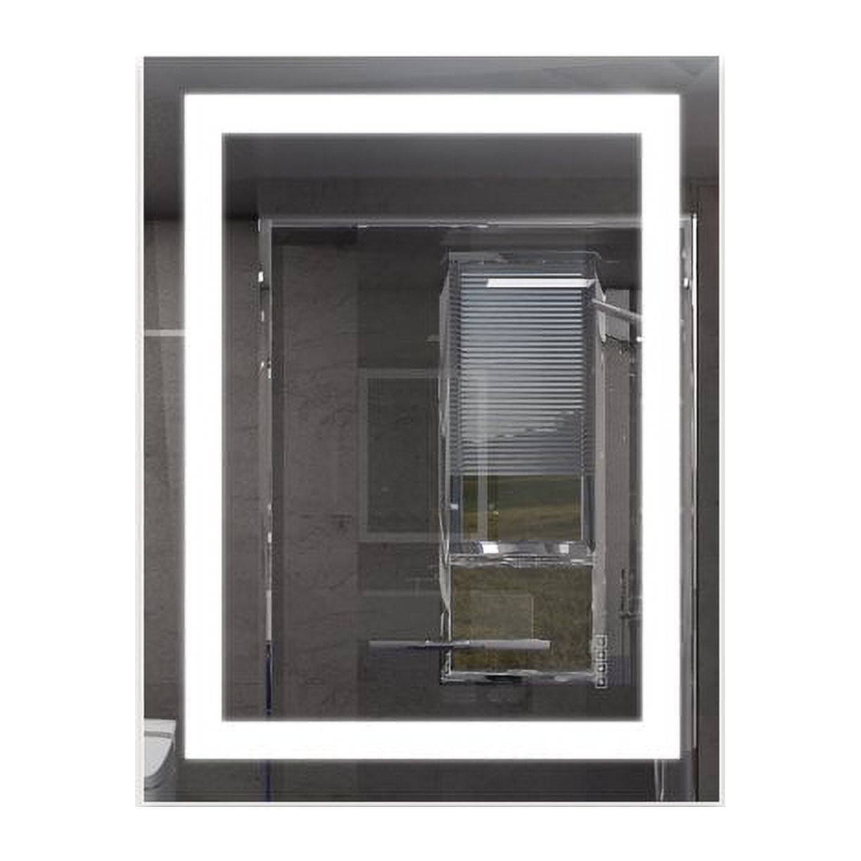 HAUSCHEN HOME 36x28 inch LED Lighted Bathroom Wall Mounted AntiFog