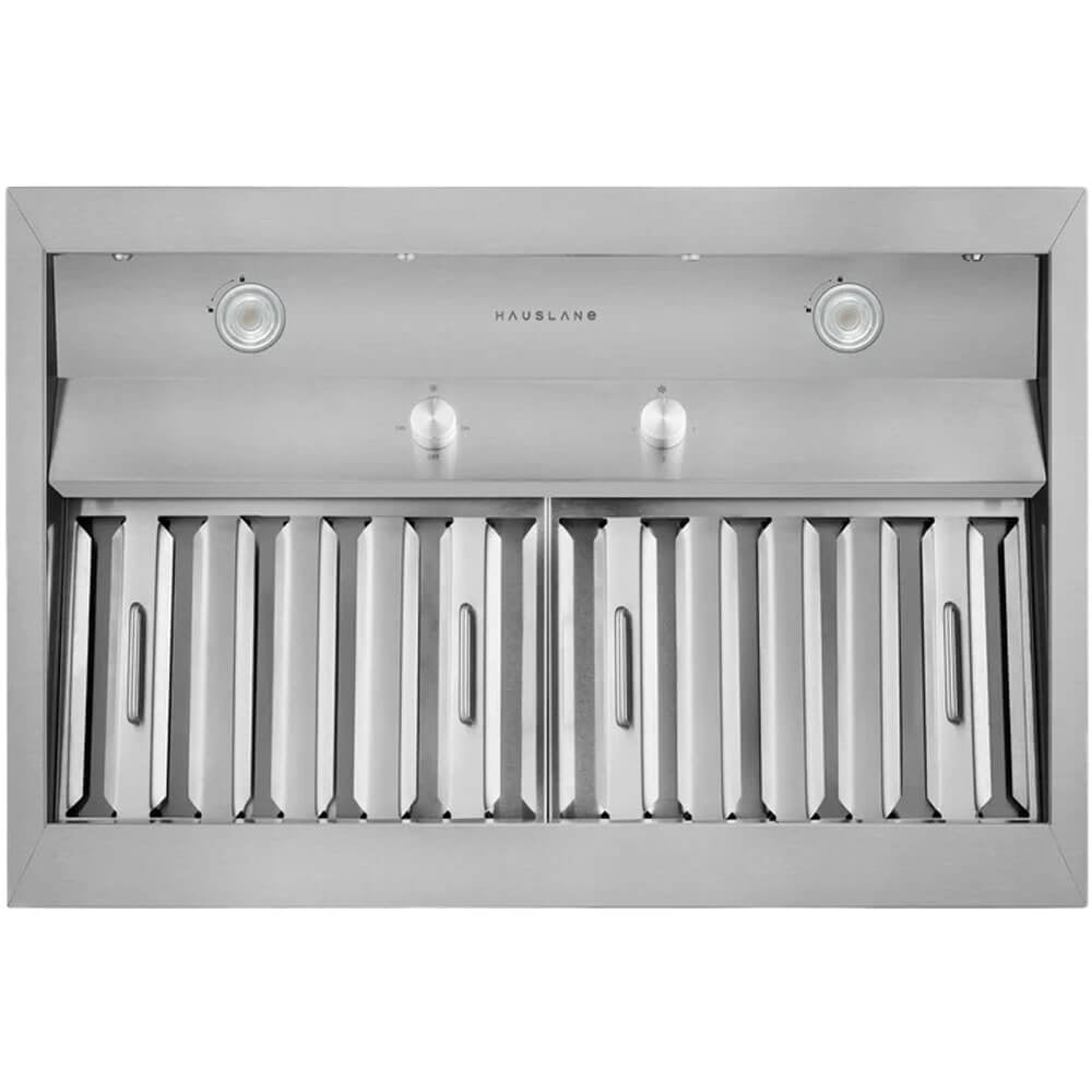HAUSLANE 30 inch Stainless Convertible Under Cabinet Range Hood Insert