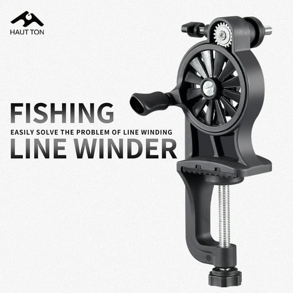 HAUT TON 1pc Easy To Operate Portable Fishing Line Winder Effortlessly For Spinning & Casting Reels Must-Have Fishing Accessory