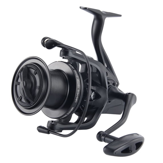 HAUT TON Black NGK14000 Spinning Reel 6+1BB Metal Surf Fishing Reels,4.8:1 Gear Ratio 55lbs Drag Heavy Long Casting Inshore Saltwater Monster Fish