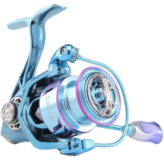 HAUT TON Dolphin 1500/2500/3000Advance Edition Spinning Reel,5.2:1Gear Ratio,22LBS,5+1BB,Sealed Drag System,Saltwater,Freshwater
