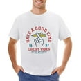 thumbnail image 1 of HAVE A GOOD TIME Men’s T-Shirt 100% Cotton Casual Short Sleeve Tops Gift Tee White M, 1 of 2