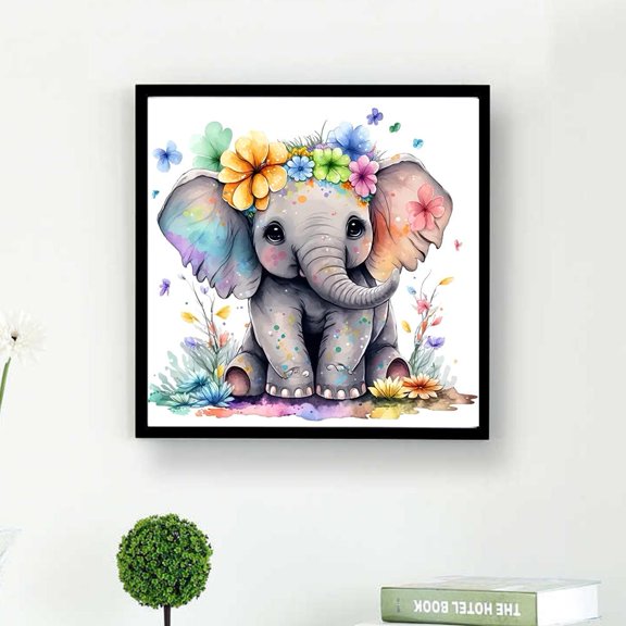 HAVELOR Oil Canvas Landscape Sticker Kit, 11.81 x 15.75 in, Create Unique Personalized Scenic Art, Perfect for DIY Home Decor and Craft Projects(DT056-6,1set)