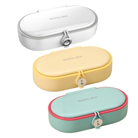 HAVELOR Portable Sewing Kit with 5.9x3 Inch Box, Complete Tool Set for Quick Repairs, Ideal for Travel, Home, and DIY Craft Projects(Green,1pcs)