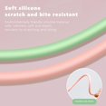 thumbnail image 1 of HAVELOR Silicone Cat Wand Toy, 22 inches, Safe Interactive Play for Kittens, Stimulates Natural Hunting Instincts During Indoor Playtime(Green,1pcs), 1 of 7