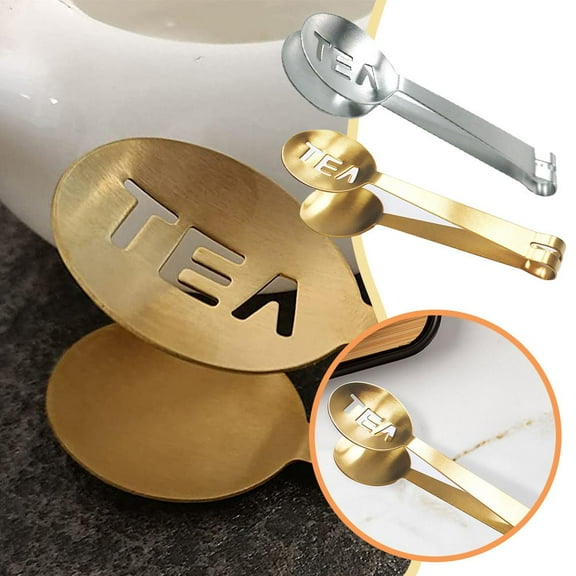 HAVELOR Stainless Steel Tea Bag Squeezer Tongs, 4.7 Inches Long, Ergonomic Grip for Safe Removal, Perfect for Hot Tea and Coffee Brewing( silver,1pcs)