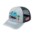 thumbnail image 1 of Unisex Embroidered Family Cruise, Traveling, 6-Panel Trucker Hat, Light Gray/Black, Classic, Adjustable Fit, 1 of 4