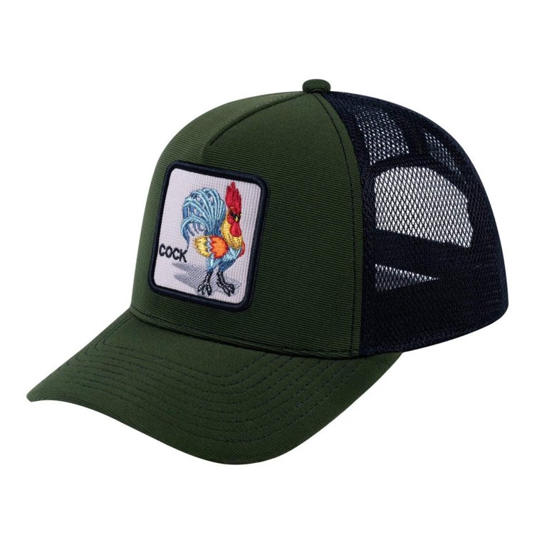 Unisex V2 Embroidered The Chicken , 5-Panel Trucker Hat  display picture 1