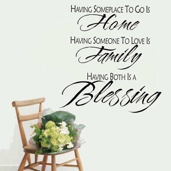 HAVING SOMEPLACE TO GO Quote Decal WALL Vinyl STICKER Art Home Decor Family Quotes Decoration Sales 57x60cm