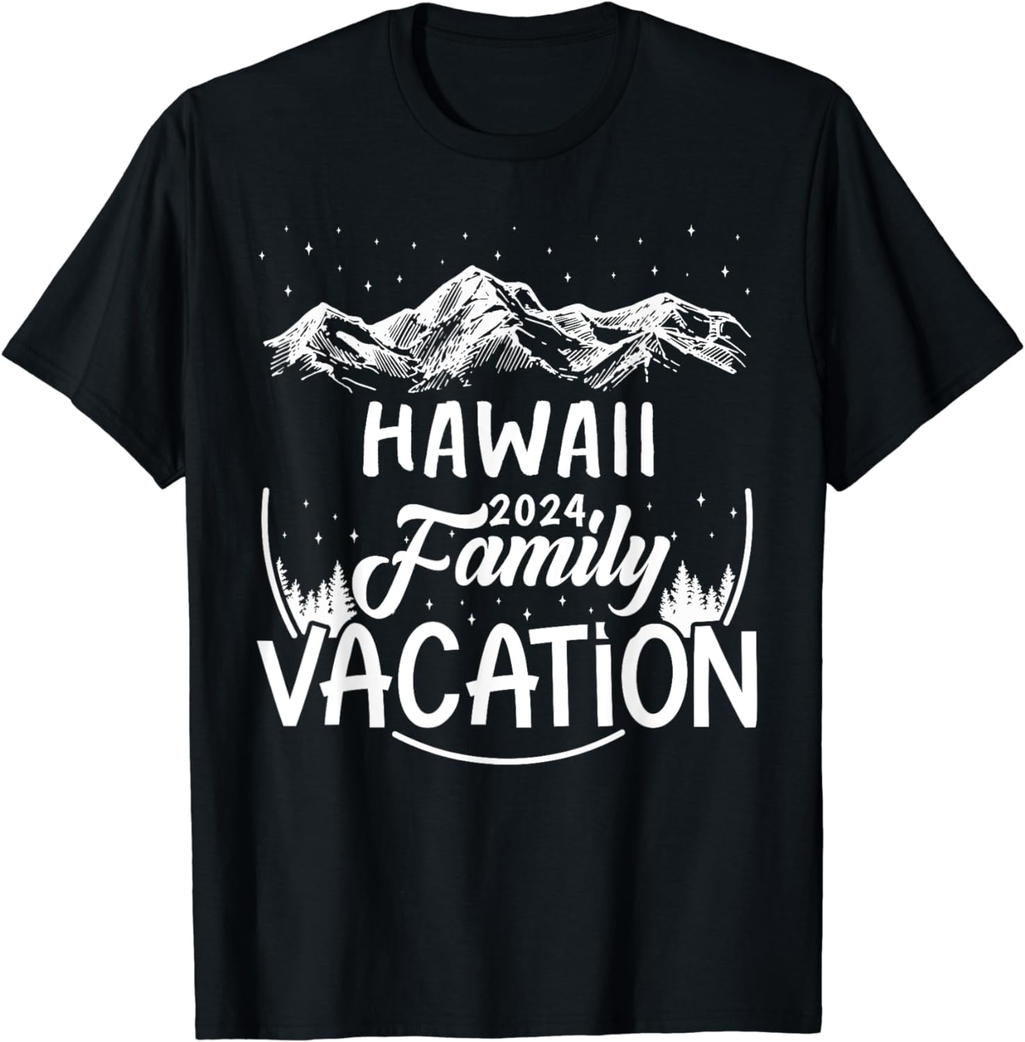 HAWAII 2024 Family Vacation Mountain Camping Crew Trip T-Shirt ...