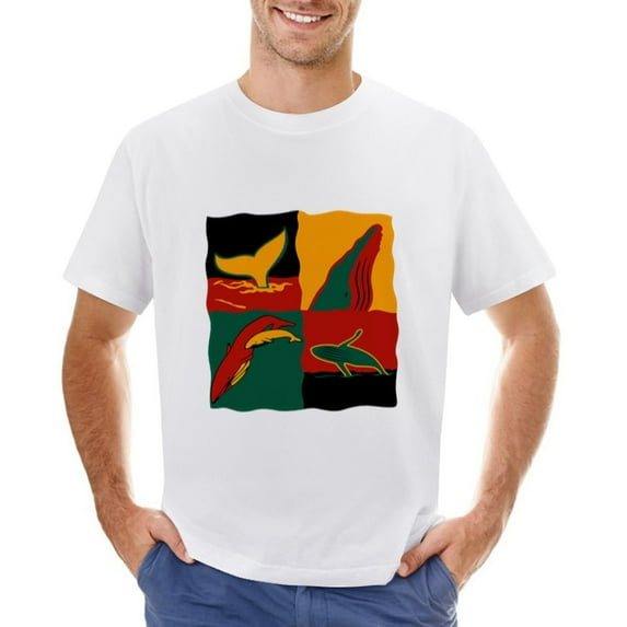 HAWAII Men’s Graphic T-shirt Vintage Short Sleeve Sport Tee White 5XL