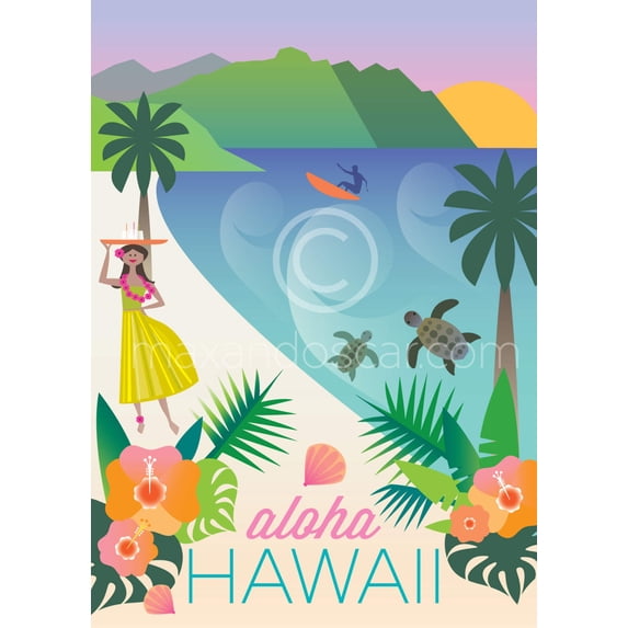 HAWAII PRINT