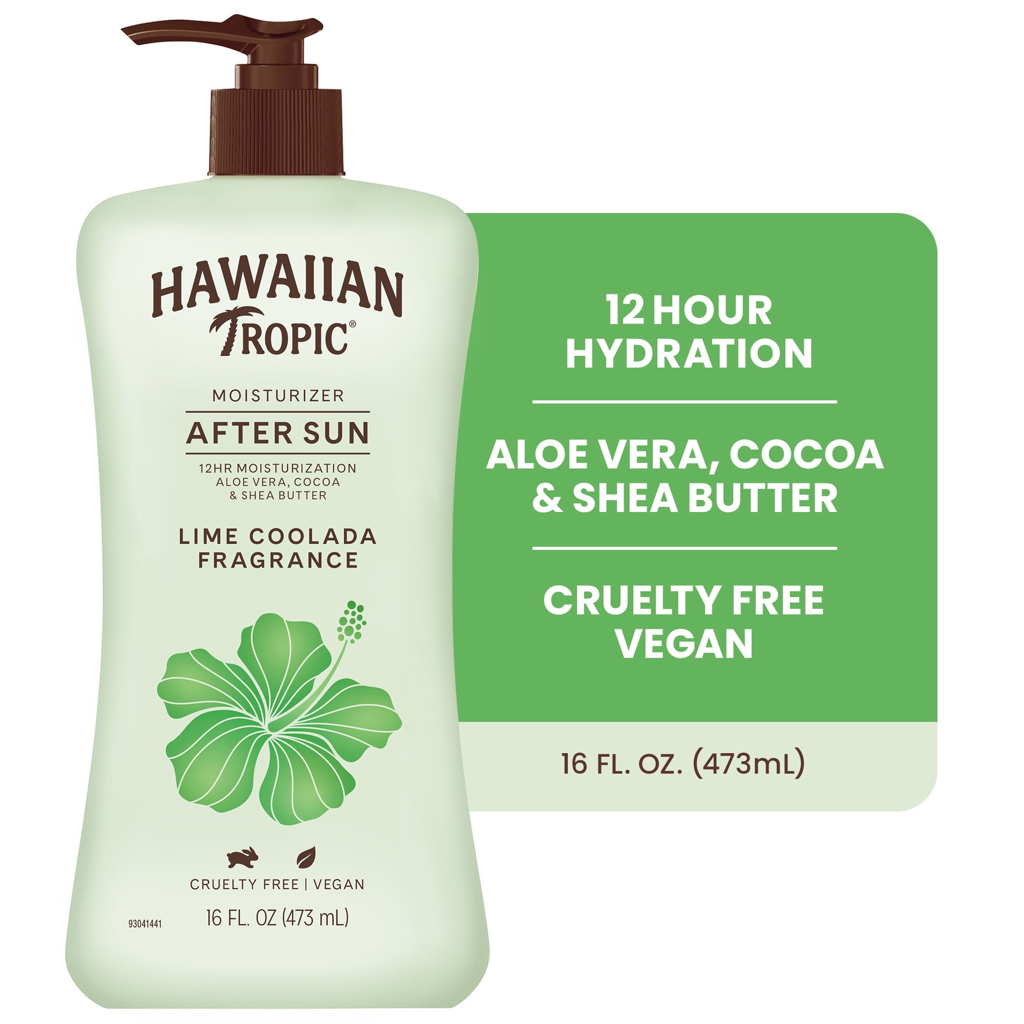 Hawaiian Tropic Lime Coolada after Sun Moisturizing Lotion, 16 fl oz