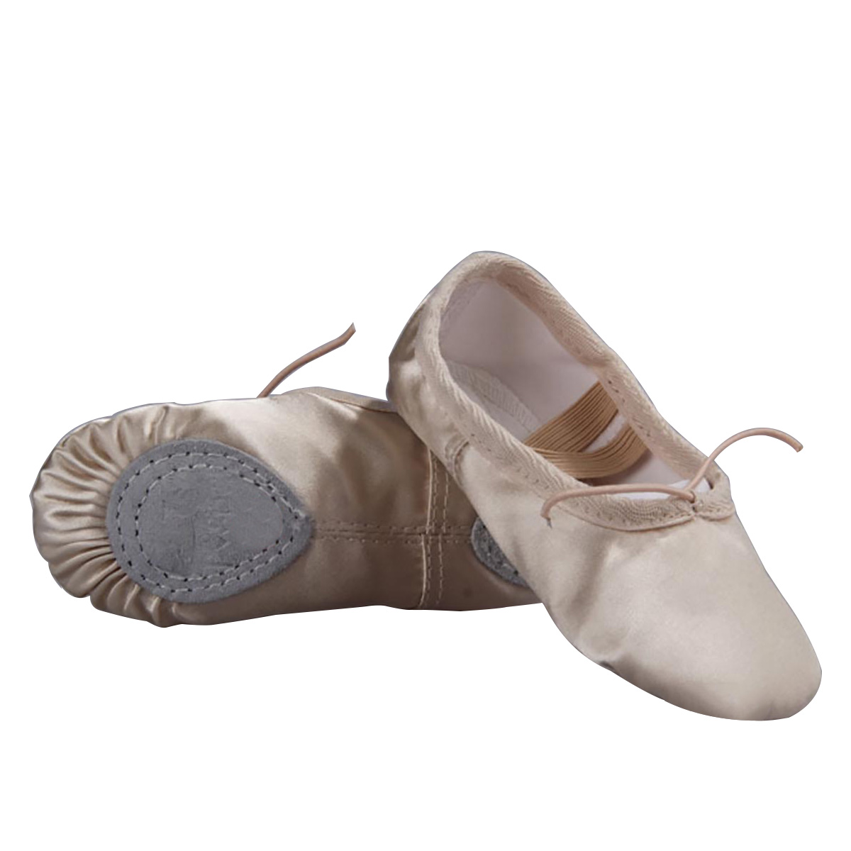 HAWEE Ballet Shoes, Satin Ballet Slippers Flats Professional Performa Dance Shoe for Girls Ballet Yoga Practice Dance Shoes - image 1 of 6