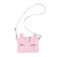 thumbnail image 1 of HAWEE Cartoon Girls Plush Purses and Handbags Unicorn Coin Wallet Pouch Girl Money Change Purse Shoulder Bag, 1 of 2