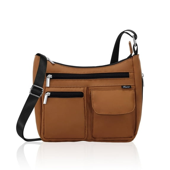 HAWEE Crossbody Bag for Women - Multi-pocket Shoulder Bag Lightweight Messenger Bag Casual printed Purse Handbag Travel Bag