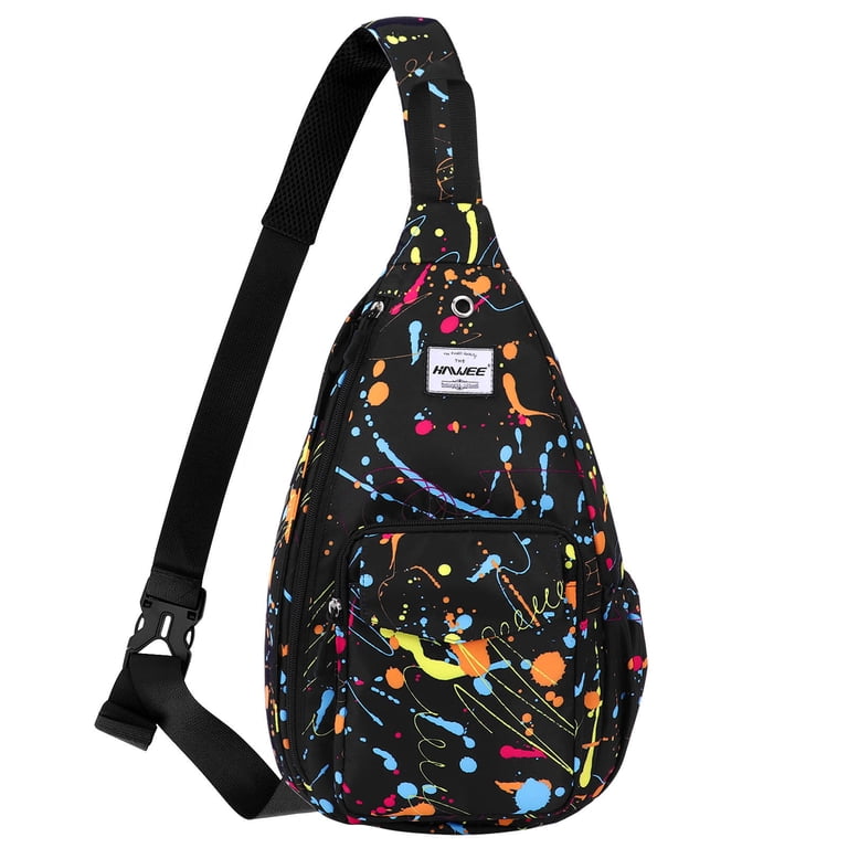 Women\'s Fashionable Multi Graffiti Sling Backpack, Multipurpose Crossbody Amazon.com: Muxxirt Daily Backpack Graffiti Wall, Hip Hop  main image 3