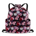 thumbnail image 1 of HAWEE Drawstring Backpack Water Resistant String Bag Sports Gym Sack Lightweight Sackpack with Side Pocket for Men Women, 1 of 7