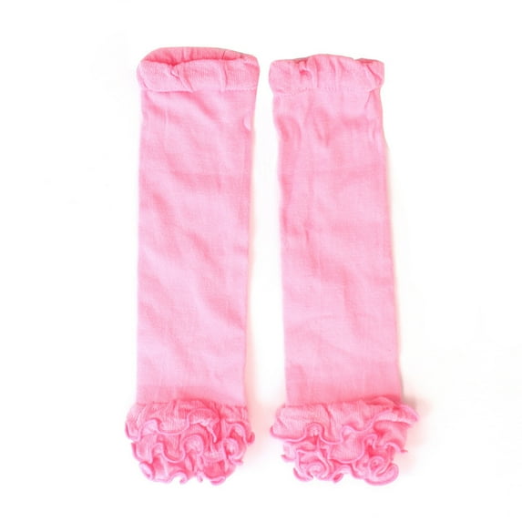 HAWEE Easter Leg Warmers for Girls Toddler Pink Knitted Socks for Sports Casual Kids Birthday Halloween Bunny Fancy Dress Up