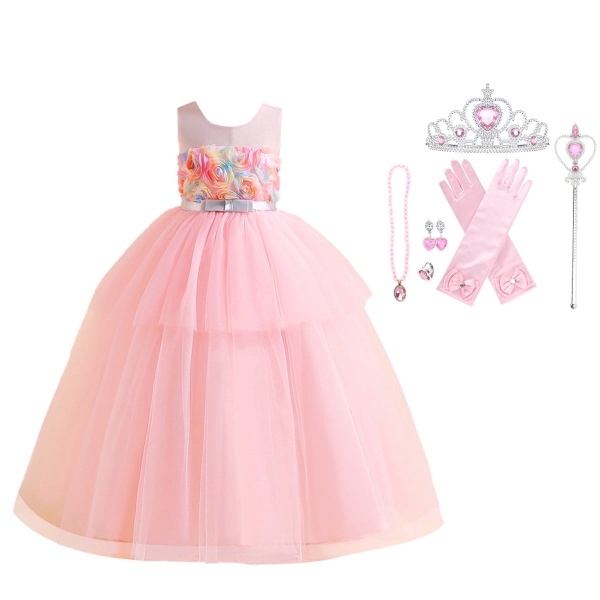 Children's Birthday Party Dress Flower Girl Wedding Princess Dress main image 1