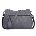 thumbnail image 1 of HAWEE Genuine Leather Purse for Women Hobo Bag Trendy Crossbody Bag and Shoulder Bag with 2 Straps, 1 of 5