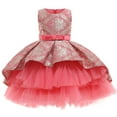 thumbnail image 1 of HAWEE Girls High Low Party Dresses Princess for Girls Ball Gowns Dress, 1 of 5