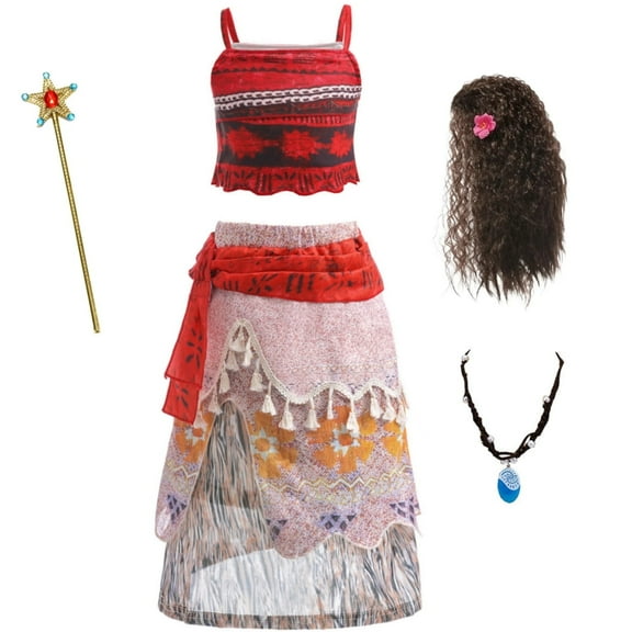 HAWEE Girls Ocean Princess Costume Dress up Princess Adventure Costume for Christmas Halloween Theme Party
