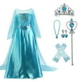 thumbnail image 1 of HAWEE Girls Princess Dress Costume with Long Cape - Luxury Sequin Halloween Dress up, 1 of 6