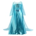 thumbnail image 1 of HAWEE Girls Princess Dress Costume with Long Cape - Luxury Sequin Halloween Dress up, 1 of 6