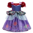thumbnail image 1 of HAWEE Girls Princess Mermaid Costume Cosplay Party Dress Fancy Dress up for Halloween Christmas Birthday Party, 1 of 7