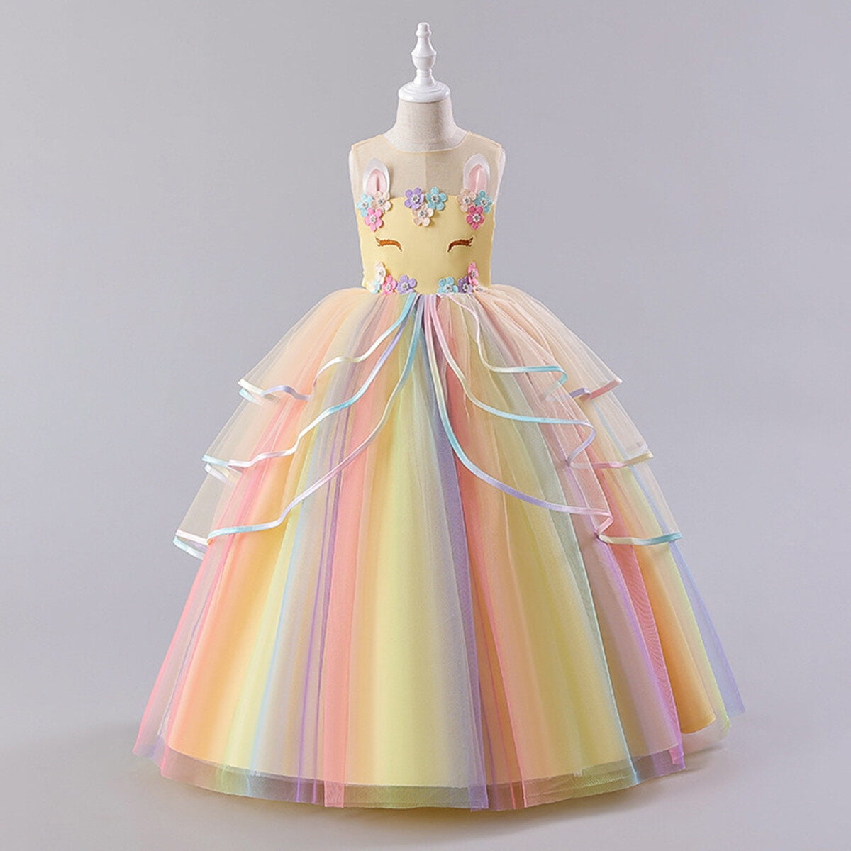 Girls Unicorn Tutu Dress Flower Girl Wedding Birthday Girls Unicorn Princess Tutu Dress - Flower Girl, Wedding, Birthday Party Formal Dress (Purple/Yellow/Pink/Rainbow) Girls Formal Dress Girls Unicorn Tutu Dress Flower Girl Wedding Birthday Girls Unicorn Princess Tutu Dress - Flower Girl, Wedding, Birthday Party Formal Dress (Purple/Yellow/Pink/Rainbow) Girls Formal Dress