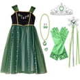 thumbnail image 1 of HAWEE Halloween Girls Dress Princess Fancy Dress Birthday Gift Theme Party Dress, 1 of 6