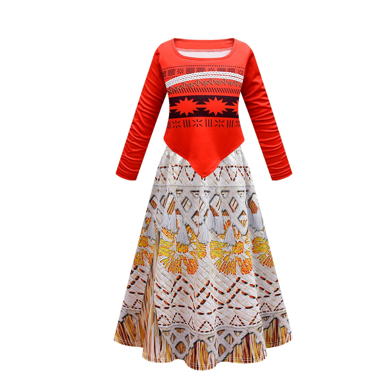 Hawee little girls princess moana costume two piece dress up princess