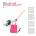 thumbnail image 1 of HAWEE Mini Zip Around Wristlet Wallets for Women Detachable Dual Pouch Wristlet Portable Coin Purse Keychain Wallet for Women and Men, 1 of 4