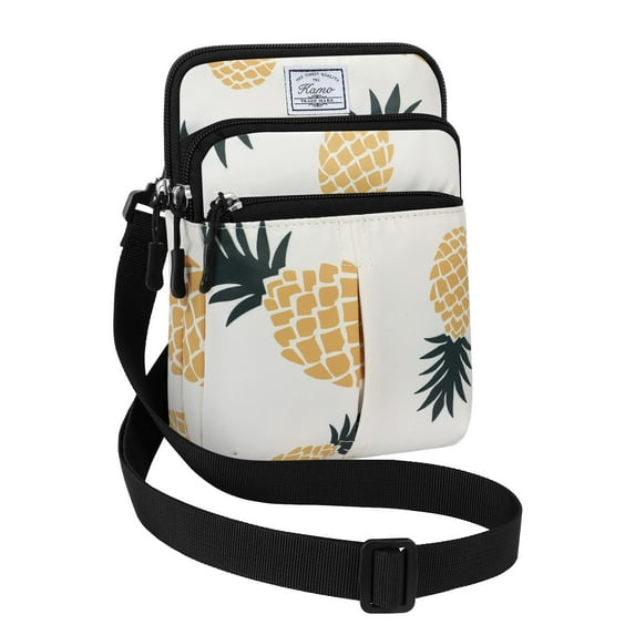 HAWEE Multifunction Phone Bag One Shoulder Phone Waist Bag Diagonal Cross Bag Smart Phone Case Outdoor Bag Triple Zip Hipster
