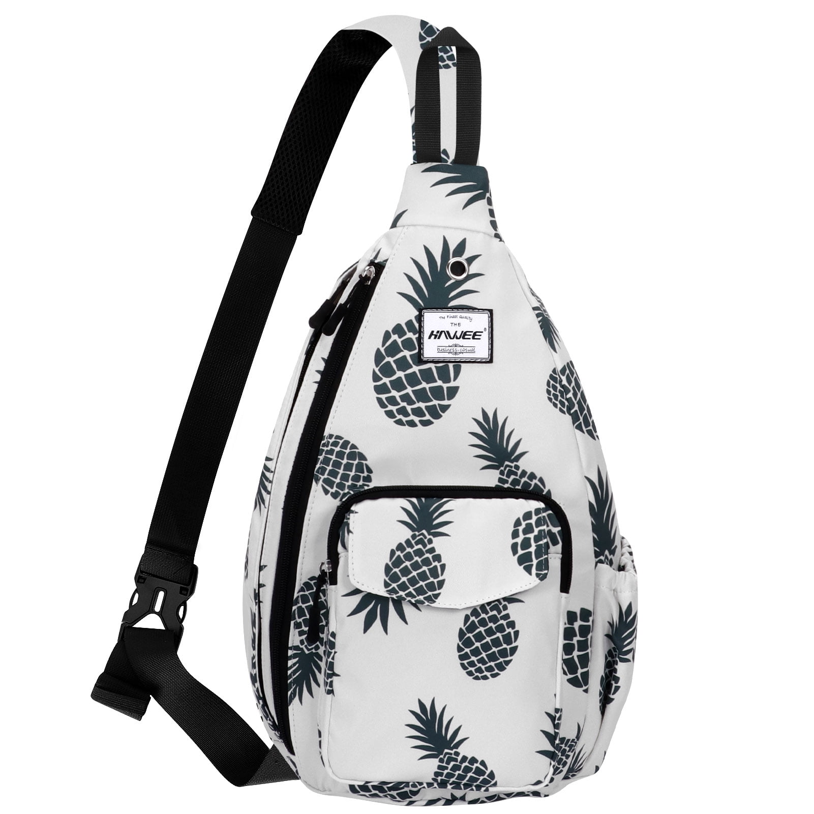 HAWEE Novelty Pineapple Backpack for Women Hiking Sling Bag 