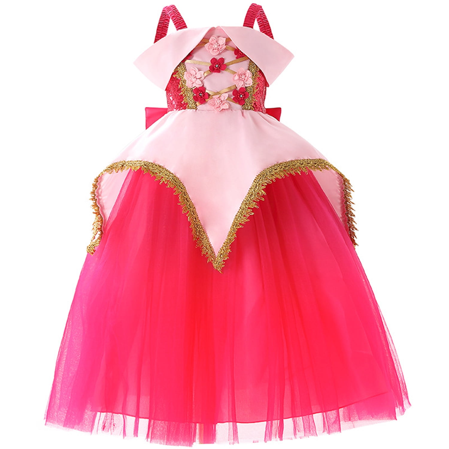 Cozep Girls Mermaid Costume – Princess Dress Up Set For Halloween, Birthday Parties & Cosplay