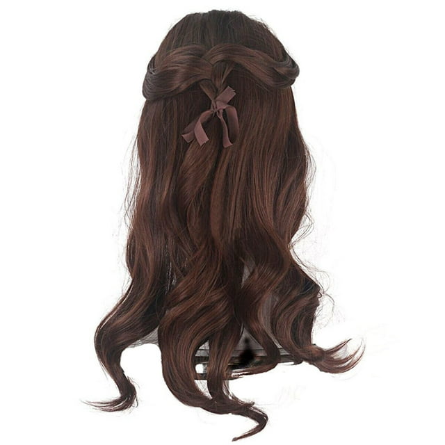 HAWEE Princess Belle Girls' Wig, Cosplay Costume Wig