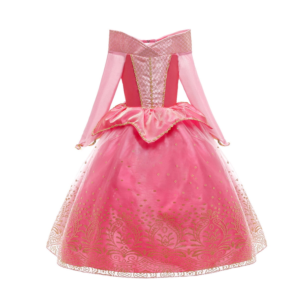 hawee princess dress HAWEE Princess Dress Up Costume for Girls Birthday Cosplay Party with, 3T / a-dress