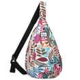 thumbnail image 1 of HAWEE Sling Backpack Chest Shoulder Bag Crossbody Cycling Travel Hiking Daypack for Men Women With Earphone Hole, 1 of 7