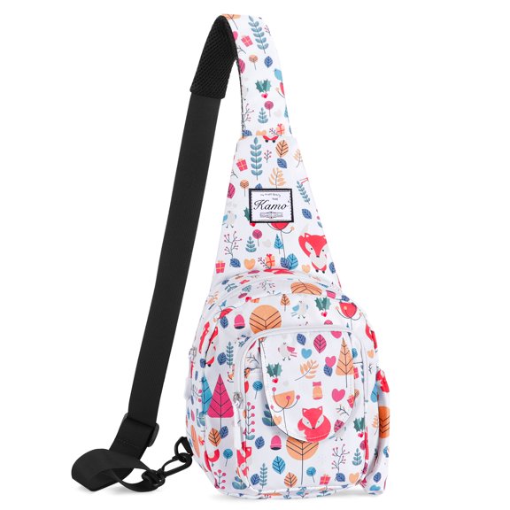 HAWEE Small Sling Bag Backpack Lightweight One Strap Bag Hiking Crossbody Chest Bag Unisex Shoulder Daypack