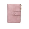 thumbnail image 1 of HAWEE Small Wallets for Women RFID Blocking Leather Trifold Compact Credit Card Holder with ID Window Ladies Zipper Coin Purse, 1 of 4