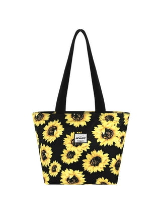 Large Nylon Tote Bag with Zipper